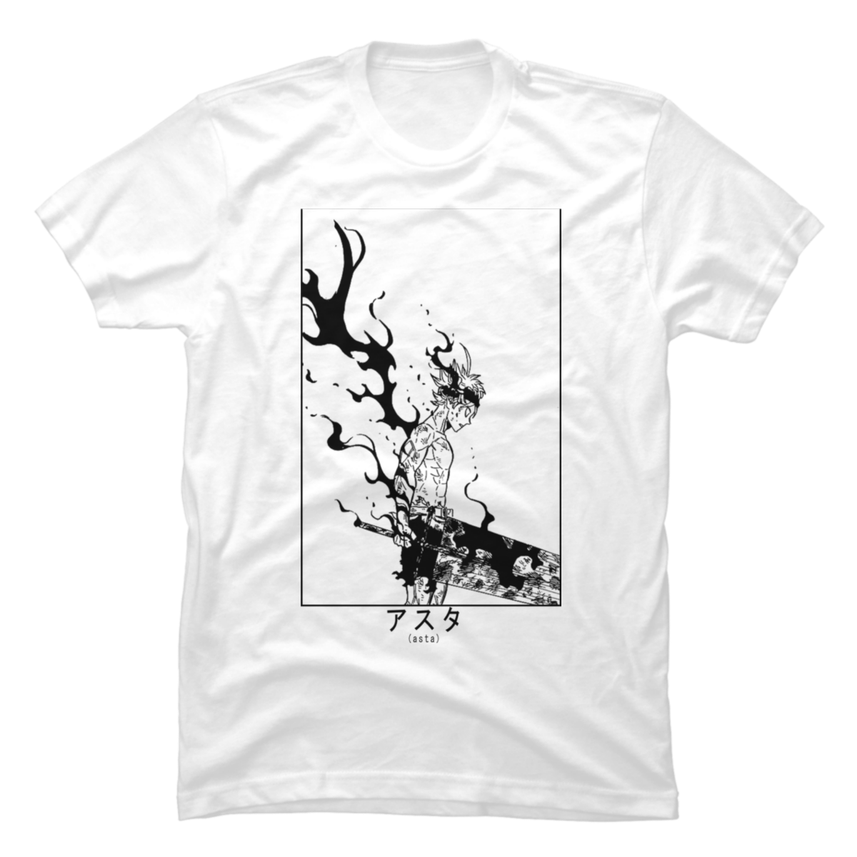 black clover asta shirt black clover asta shirt